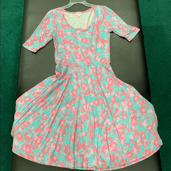 LuLaRoe Dresses & Skirts - EUC Spring pattern flowing skirt midi dress
